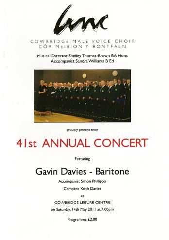 Cowbridge Males Voice Choir